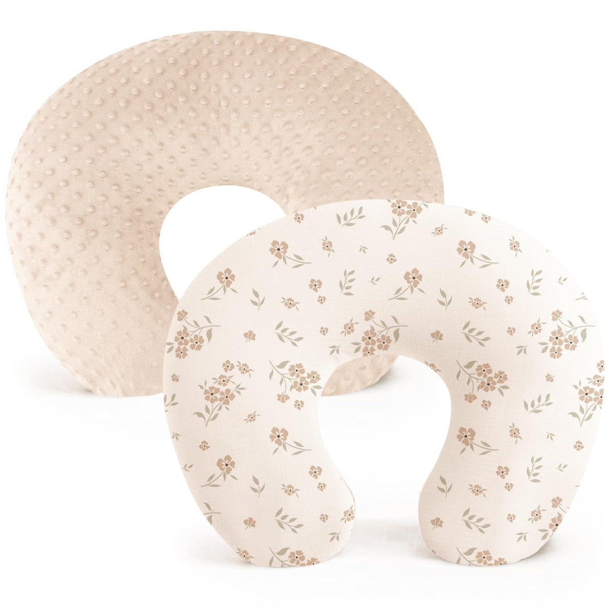 2 Pack Nursing Pillow Covers, Soft Covers for Breastfeeding Pillows