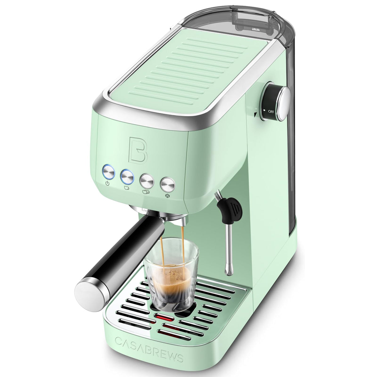 Essential Espresso Machine, Stainless Steel Espresso Maker