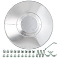 Patio Heater Reflector Shield, Aluminum Heat Reflector Shield Top for Propane Outdoor Heaters, Dome Replacement