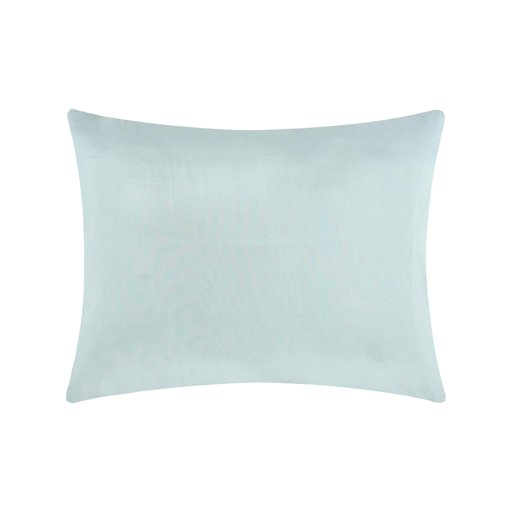 Home Coastal Paradise Woven Jacquard Matelasse Pillow Sham, Standard, Marina Seafoam