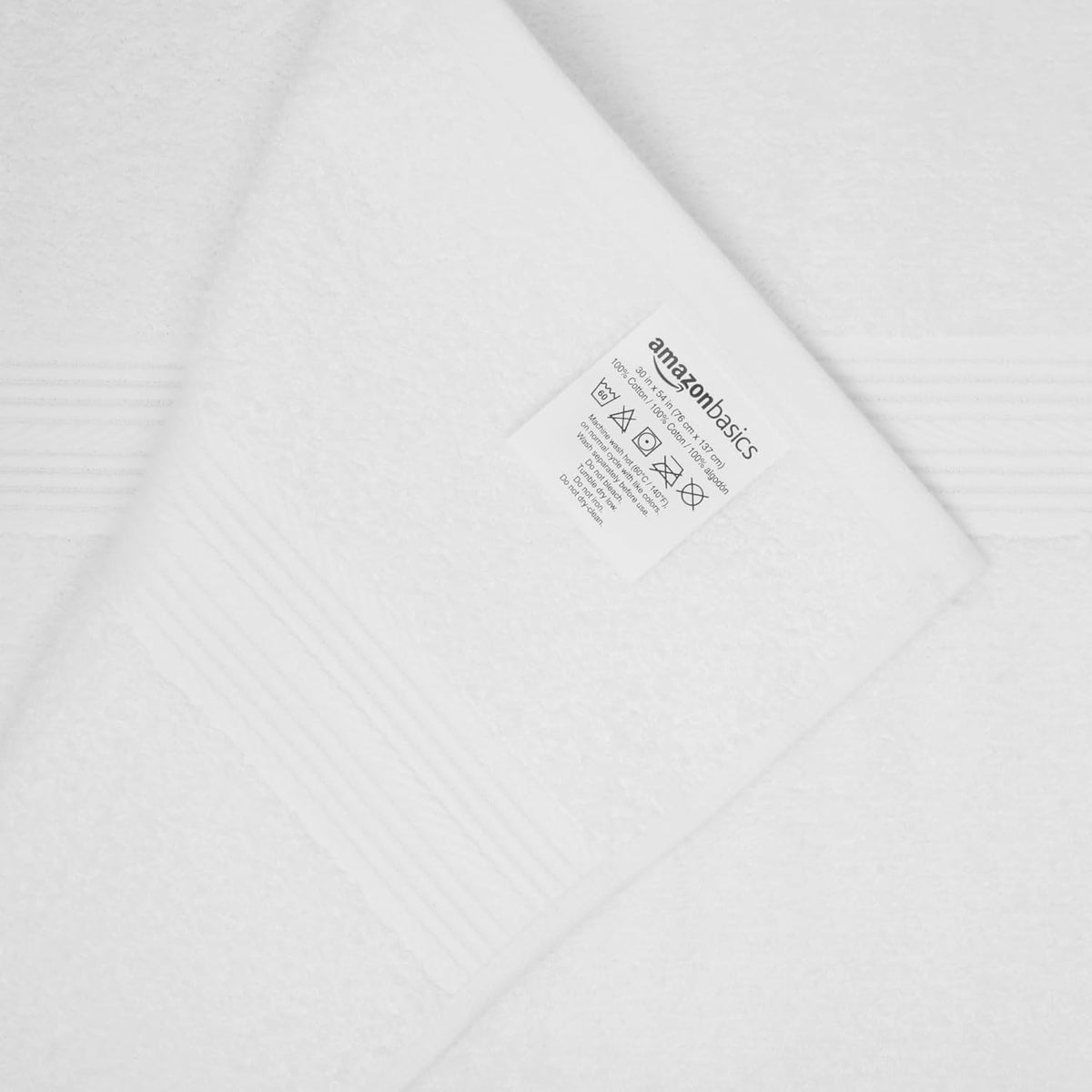 6-Piece Oversized Highly Absorbent Fade-Resistant Towel Set, 100% Cotton Towels , Soft, 2 Bath Towels, 2 Hand Towels