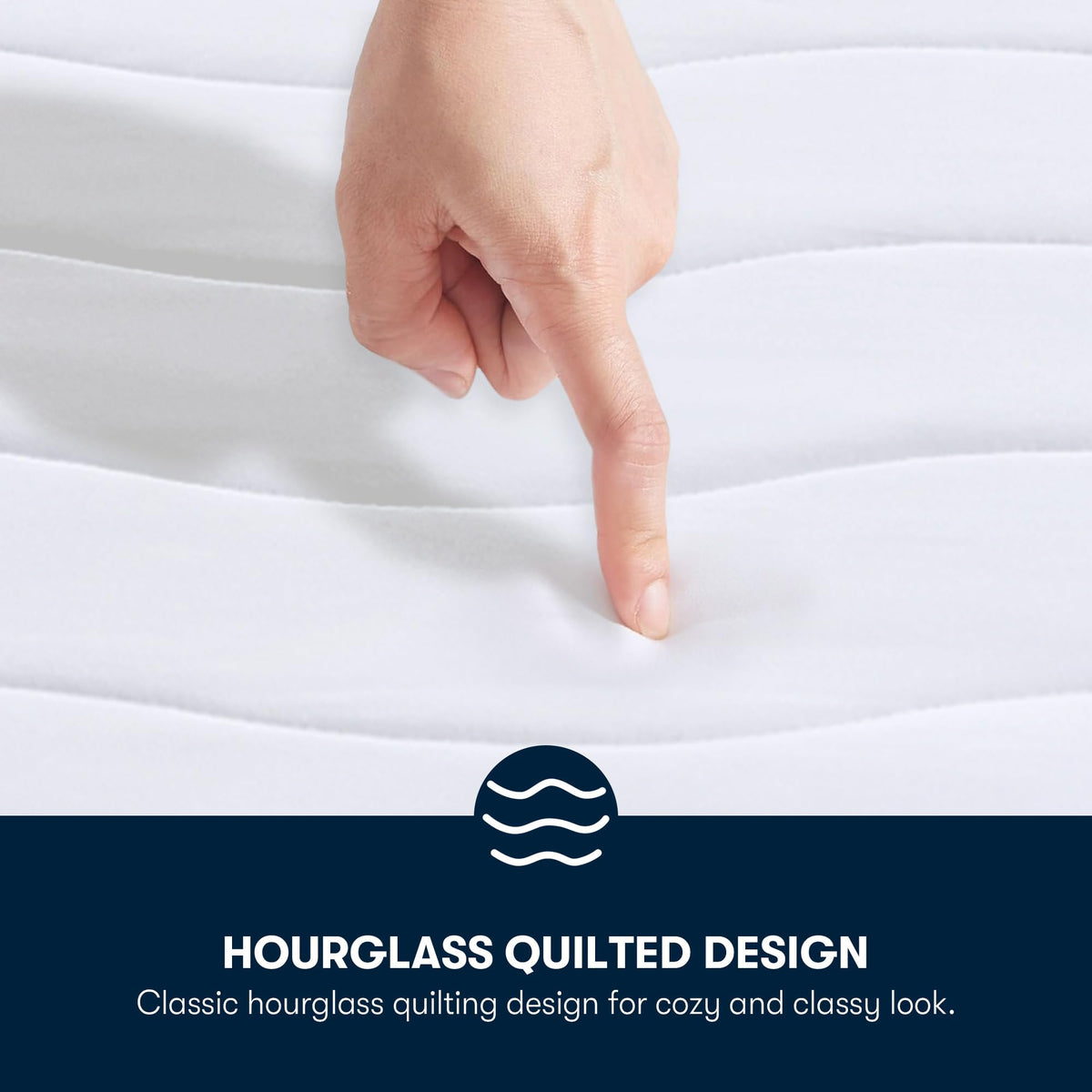 Heated Mattress Pad with Deep Pocket & Dual Controller Queen