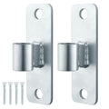 2 Pack Wall Mount Gate Hinge Fit 5/8" Pin Fence Post Hinge with Screws