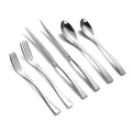 36-Pieces Silverware Set with Steak Knives,Heavy Duty 18/10 Stainless Steel Flatware Set for 6,Modern Cutlery with