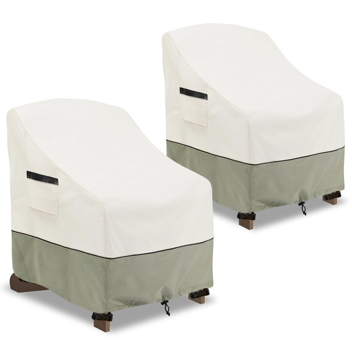 Patio Adirondack Chair Cover 2 Pack, Waterproof Heavy Duty Outdoor Chair Covers, Patio Adirondack Chair Cover for