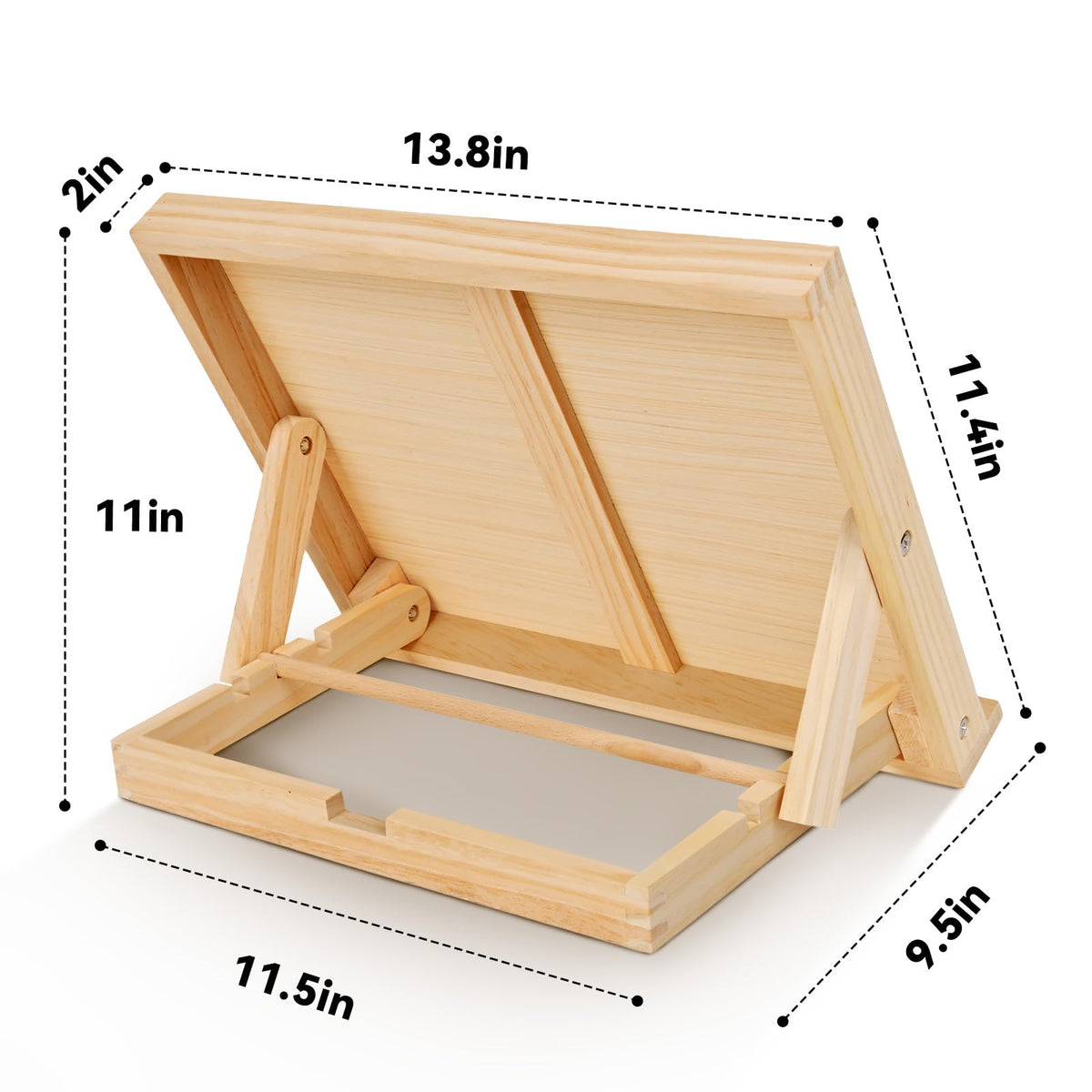 Easel for Painting Tabletop Easel 13 4/5 by 11 2/5 in