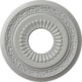 Lauren Ceiling Medallion fits Canopies up to 6 1/4, Frost