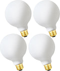 LED Light Bulb G30 Dimmable Flick-Free Matt White 10W Soft White 3000k CRI95 1000LM, 100W Equivalent Vintage LED