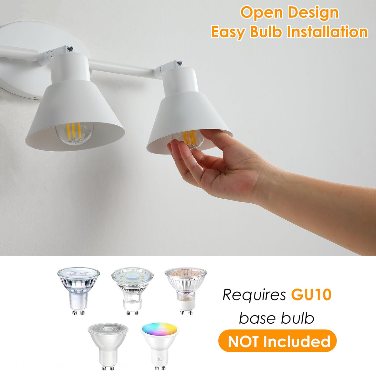4 Light Plug in Track Lighting Kit,Modern Plug in Ceiling Light Fixture,16.4ft Cord,4 Way Ceiling Spot