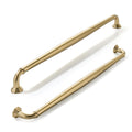 Appliance Handle Pull 18 Inch(457mm) Brushed Brass Cabinet Pulls Warm Gold Cabinet Handles Heavy Duty Solid