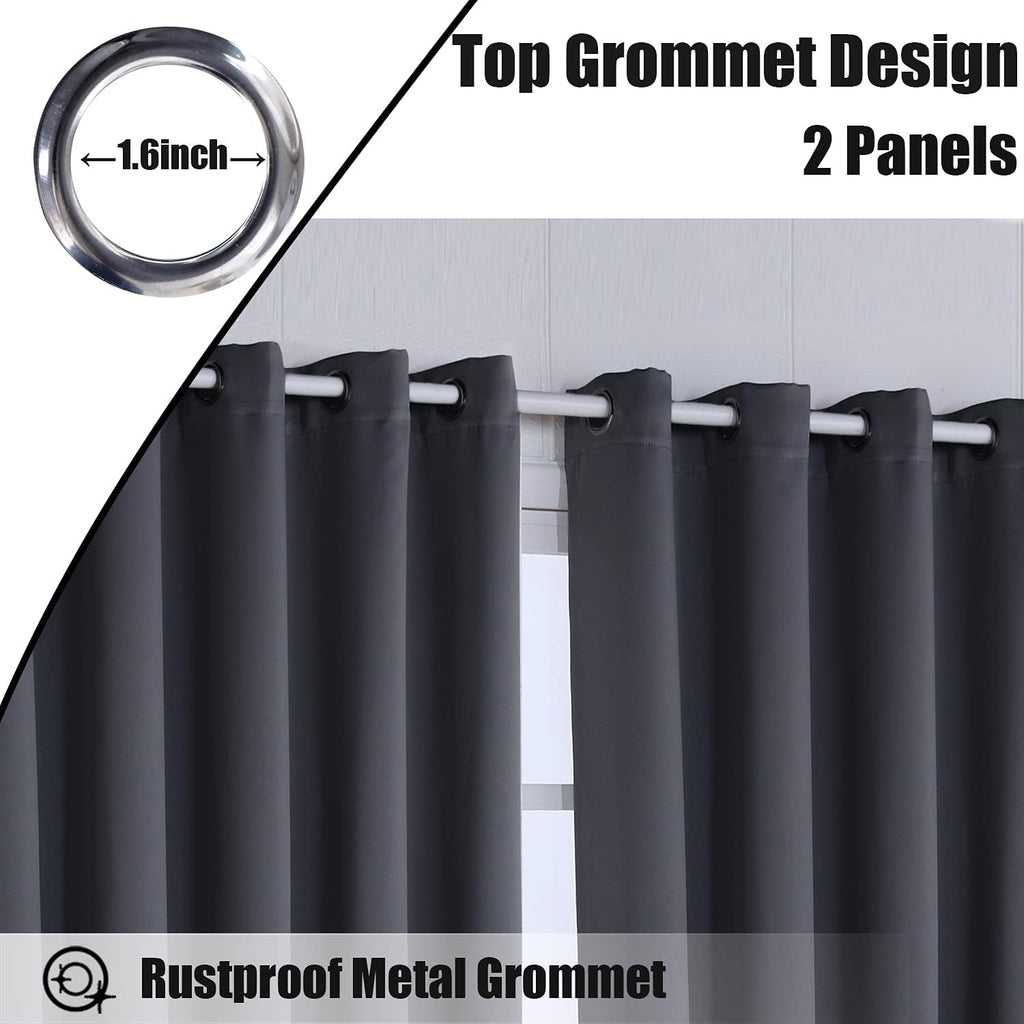 Waterproof Indoor/Outdoor Curtains Thermal Insulated
