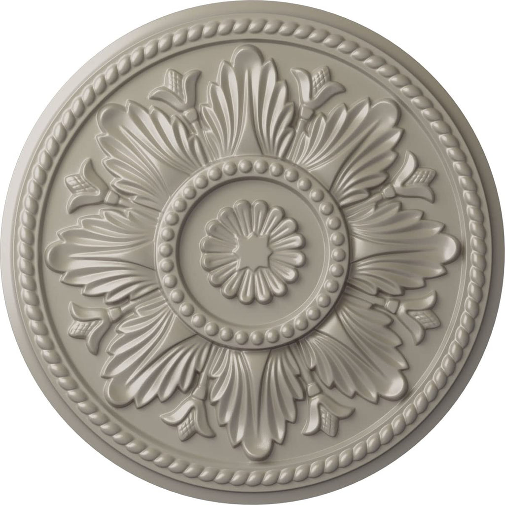Edinburgh Ceiling Medallion, Pearl White
