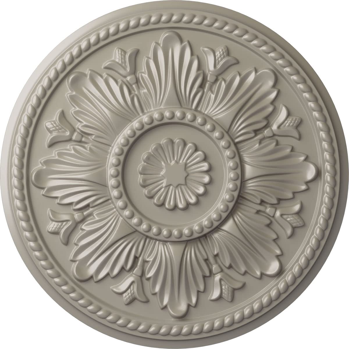 Edinburgh Ceiling Medallion, Pearl White