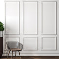 3set Peel and Stick Wall Molding Kit 3D Premade, 24x54in