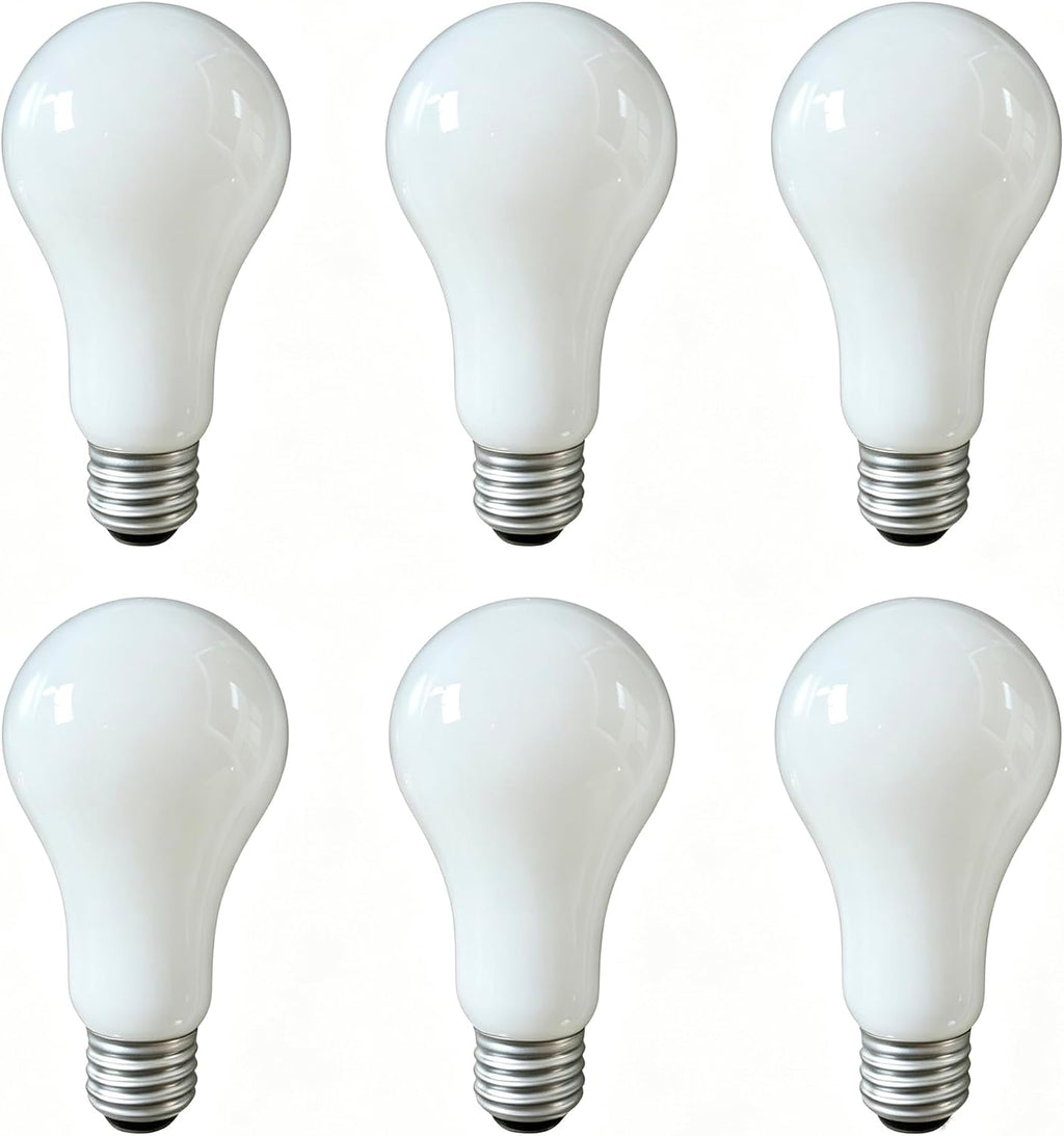 3-Way Light Bulbs, Three Way Bulb,50/100/150 Watt Incandescent Light Bulbs, Soft White 2700K, Incandescent A19 Light
