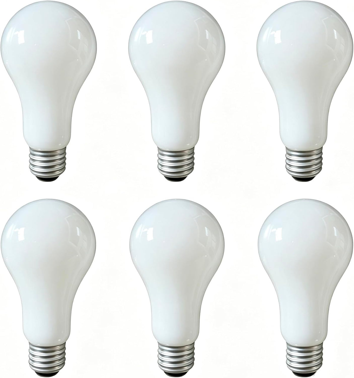 3-Way Light Bulbs, Three Way Bulb,50/100/150 Watt Incandescent Light Bulbs, Soft White 2700K, Incandescent A19 Light
