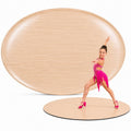 Marley Dance Floor 34" x 59" Oval - Portable Marley Dance Floor & Studio, Professional 2mm Non-Slip Dance Practice