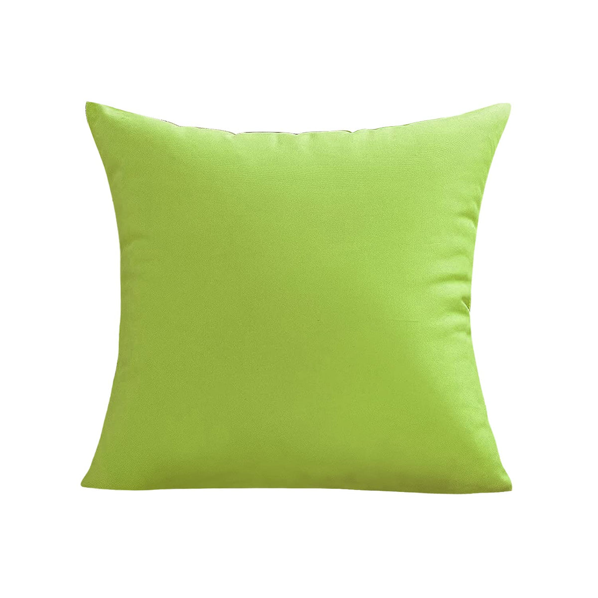 Outdoor Waterproof Throw Pillow Covers 20X20 Set of 2 Decorative Green Patio Furniture Summer Cushion Cases Outside
