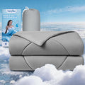 Cooling Comforter Double Sided Cooling Blankets for Hot Sleepers Silky Soft Nylon Spandex Summer Comforter Q-Max 0.48