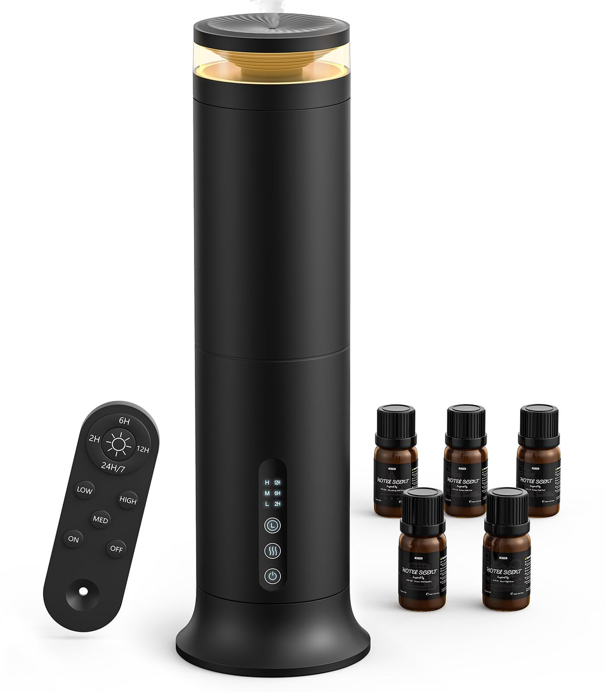 Tower Waterless Diffuser with 5 Hotel-inspried Scent Oil Set