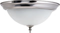 2-Light Flush Ceiling Light