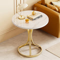 Inspired Saarinen Style Round Small Side Table, Tulip Coffee Accent Table