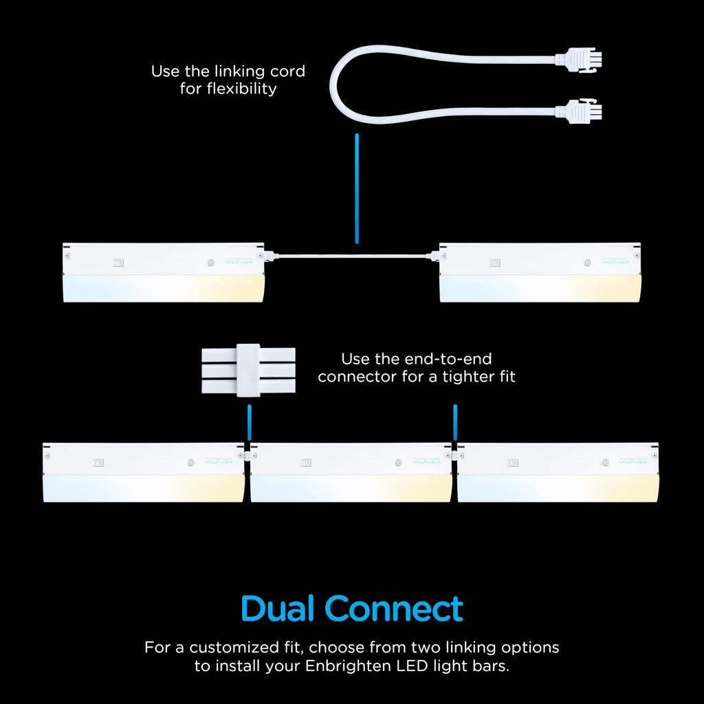 12 Inch Hardwired Under Cabinet Light with 5 Color Temperatures