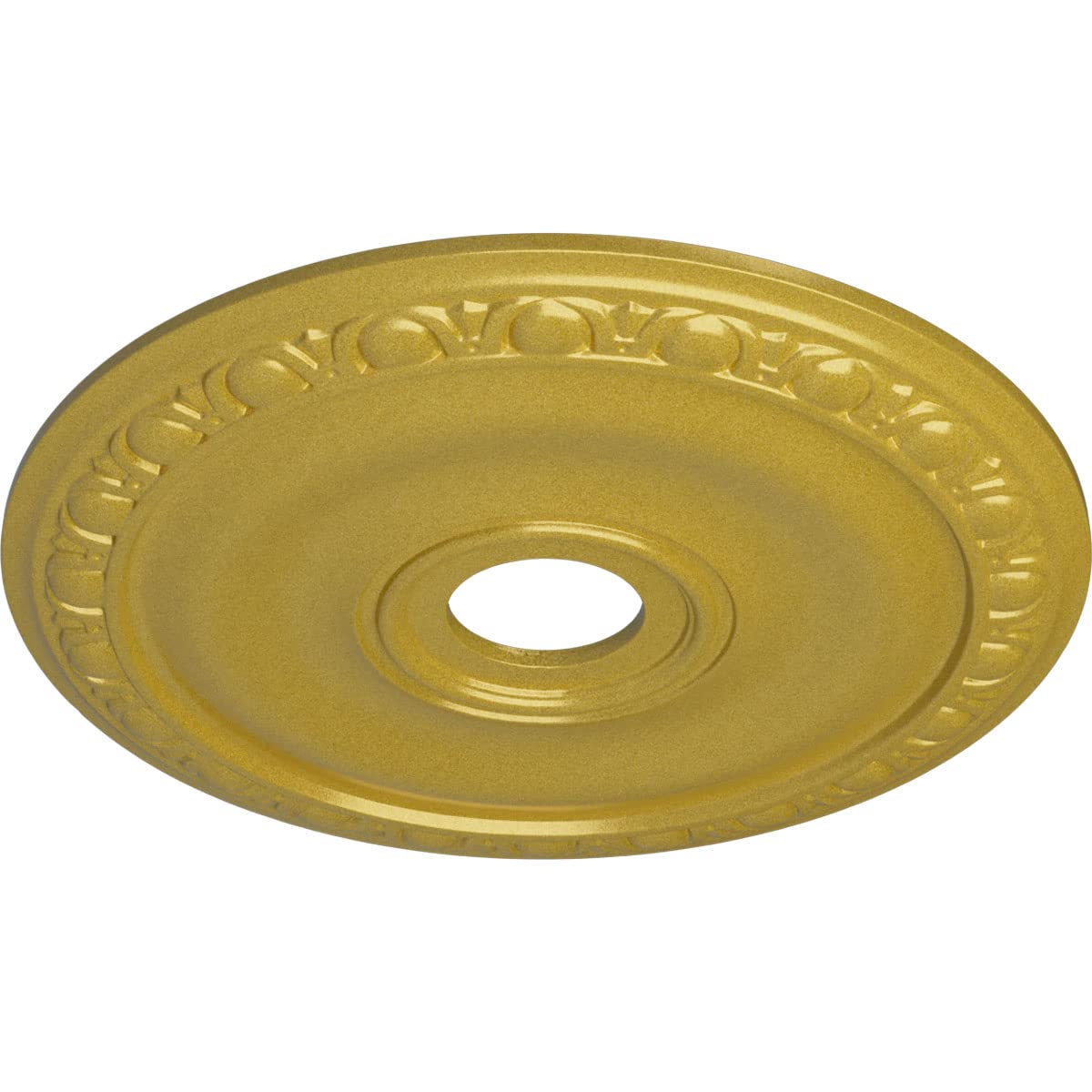 Jackson Ceiling Medallion, Rich Gold