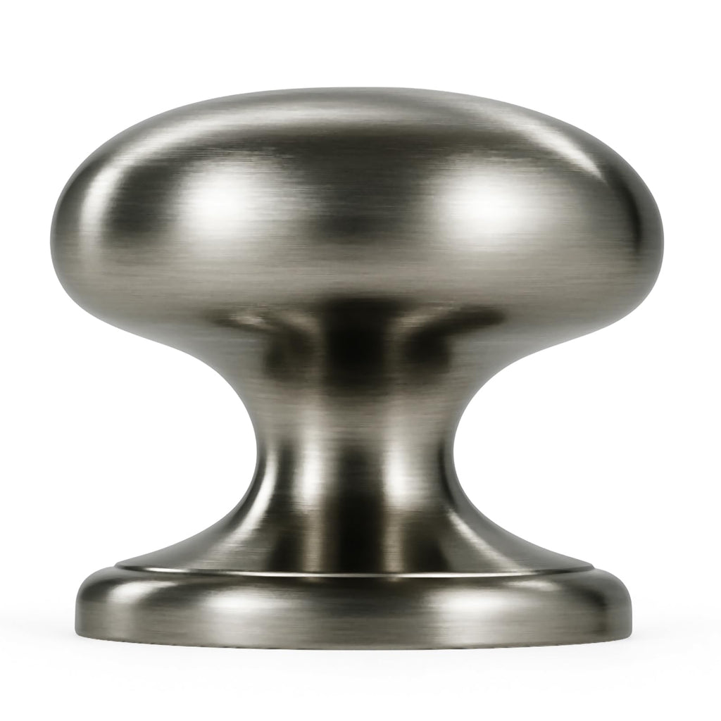 4-Pack Brushed Satin Nickel 1.5" Bifold Closet Cabinet Knob Pull