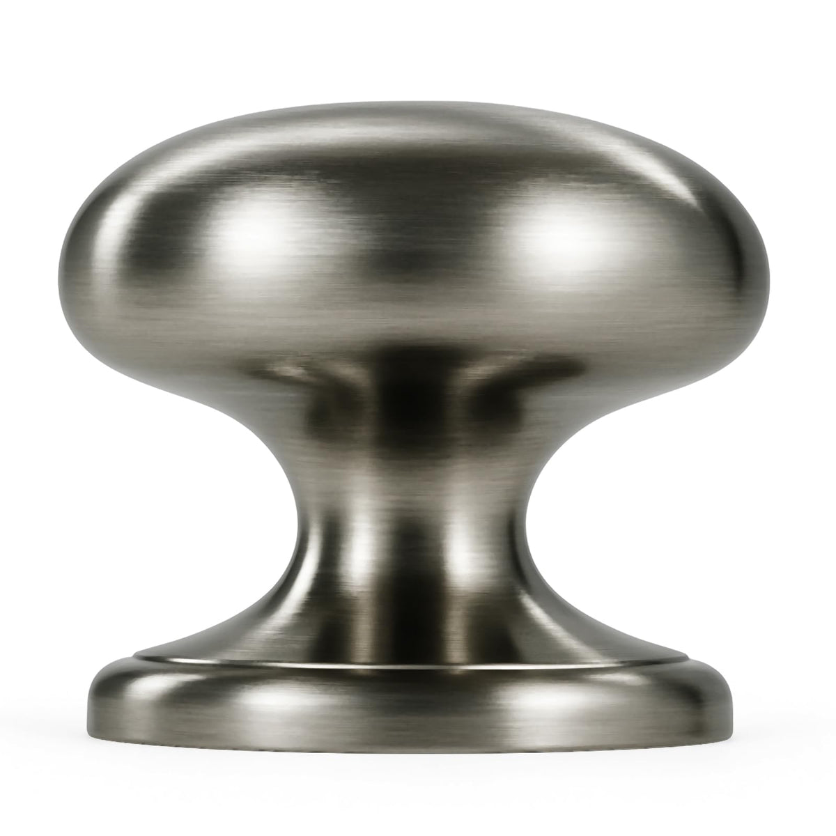 4-Pack Brushed Satin Nickel 1.5" Bifold Closet Cabinet Knob Pull