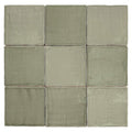 5x5 Inch Square Ceramic Subway Wall Tile Handmade Look Glossy Finish, Backsplash, Shower, Fireplace (Box of 30 pcs