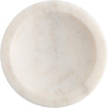 Natural Marble Trinket Dish - 4 inch Decorative Tray for Jewelry, Keys, Coins | Multi-Use Holder Ring Dish | Bathroom