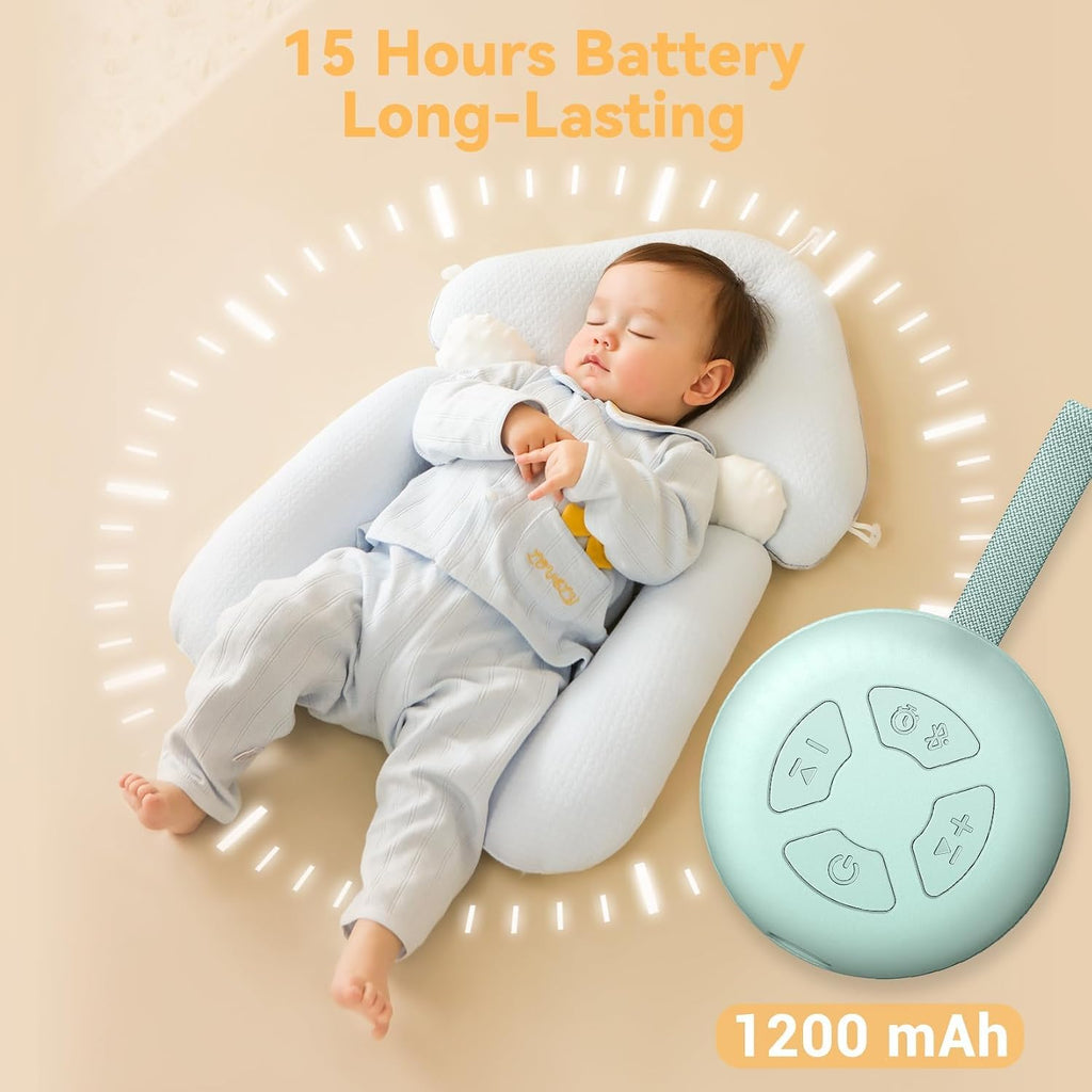 Portable Baby Sound Machine & Essentials for Babies & Kids-Mint