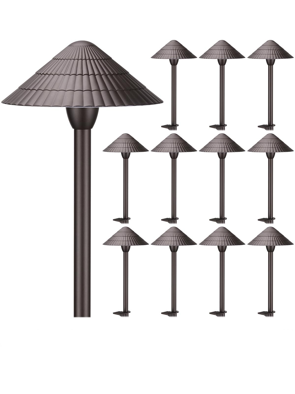5CCT LED Low Voltage Landscape Path Lights, 12-24V AC/DC