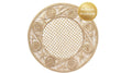 Caracoli Round Placemats,Set of 2, 13.8 Inch, Handmade Woven Placemats in Natural Color, Made with a Palm Called