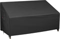 Outdoor Couch Sofa Cover 63 x 33 x 32 inch Loveseat Bench | Waterproof, WeatherProof, 600D Heavy Duty, 2-Seater Patio