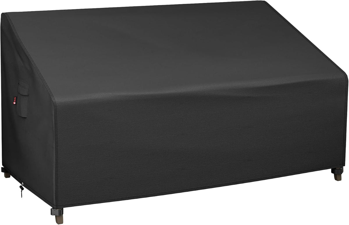 Outdoor Couch Sofa Cover 63 x 33 x 32 inch Loveseat Bench | Waterproof, WeatherProof, 600D Heavy Duty, 2-Seater Patio