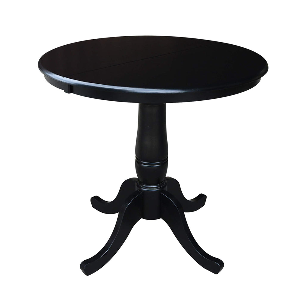 36" Round Extension Dining Table with 2 San Remo Chairs