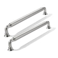 10 Pack 8 Inch Hole Center Brushed Satin Nickel Cabinet pulls Heavy-Duty Solid Cabinet Handle Hardware Suitable for