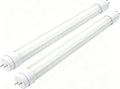 2Pack F15T8 LED Tube Light,120V,7W,18" Length,5000K Daylight White