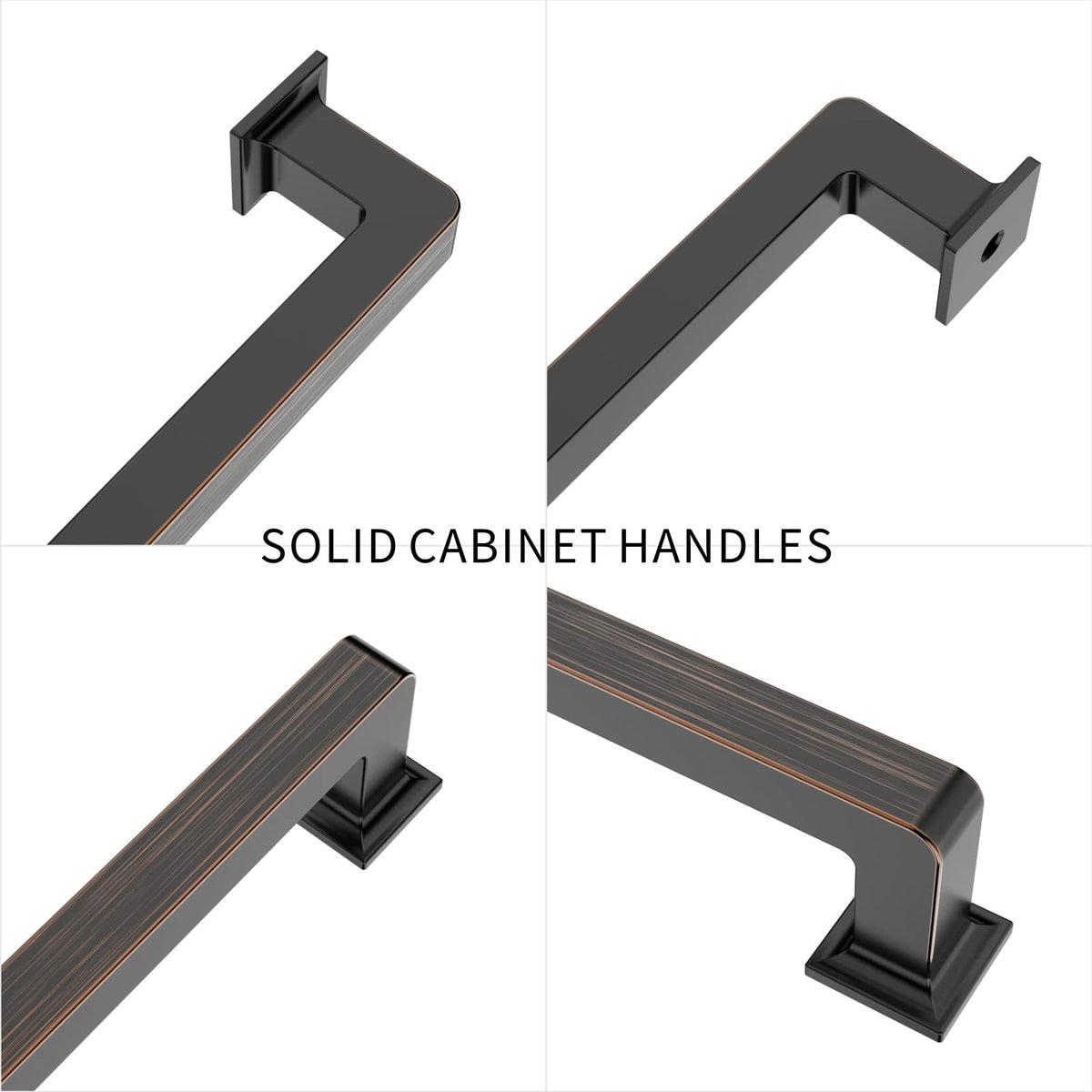 6 Pack 3 Inch Oil Rubbed Bronze Cabinet Pulls,Kitchen Hardware