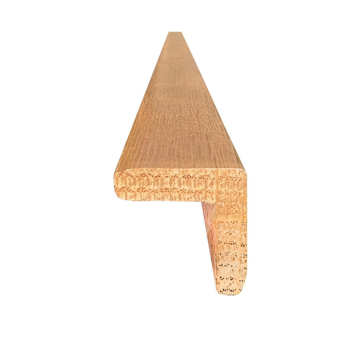 1x1 Outside Corner Trim Moulding, Real Hardwood, (Clearcoat Red Oak, 72")