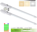 T8 LED Emergency Tube Light 2FT with Battery Backup,Remote,Dimmable,IP4X,CCT,10W,Fluorescent Tube Replacement 2