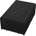 Outdoor Table Patio Furniture Cover 110 x 56 inch, Waterproof | Fit 4 x 9 ft, 56, 54, 52 inch Wide, 110, 108, 106