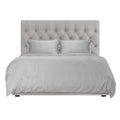 Duvet Cover Bed Linen Set, 3 -Piece Set, Grey