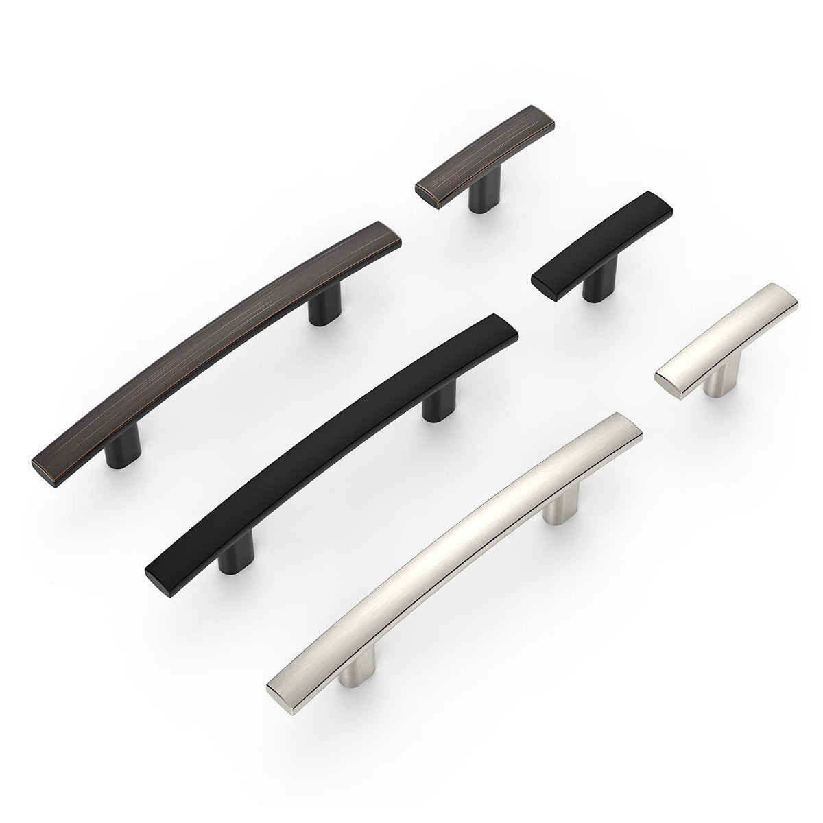 15 Pack Brushed Satin Nickel Cabinet Knobs Single Hole Cabinet Handles 2 Inch Solid Zinc Alloy Cupboard Drawer Knobs