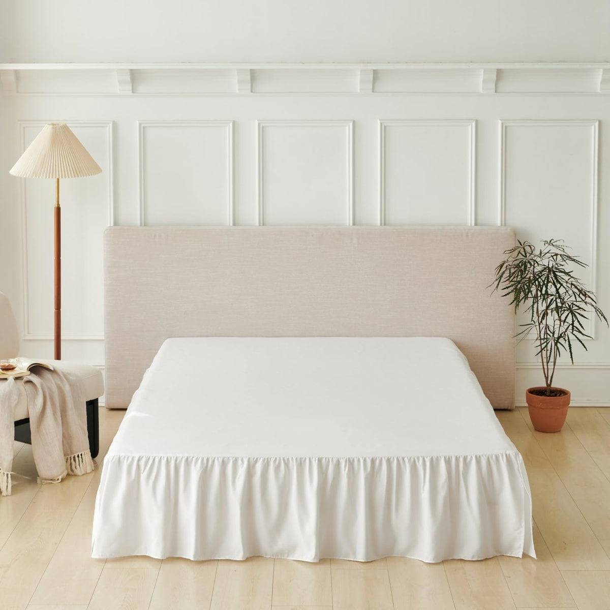 Bed Skirt Ruffled Bed Skirt, 22'' Dust Ruffle Bed Skirts