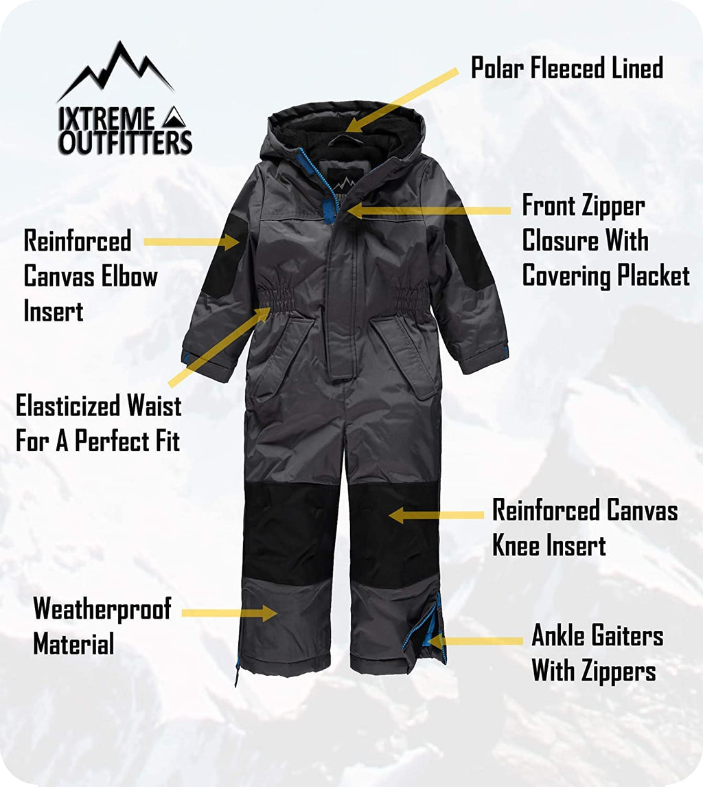 Baby Girls Snowmobile Snowsuit