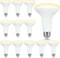 BR30 Indoor LED Flood Bulbs for Recessed Cans, 7.5W (65W Replacement), 650LM, Soft White 2700K, Smooth Dimming, CRI