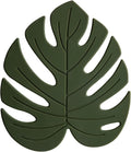 Silicone Trivet Mat, Monstera Pot Holder Hot Pads for Table & Countertop, Soft Rubber Multi-Use Trivets - Set of 2